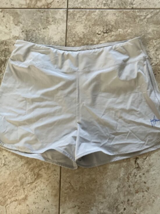 Guy Harvey Pants - Guy Harvey Brand Light Grey Lounge Shorts Size XL